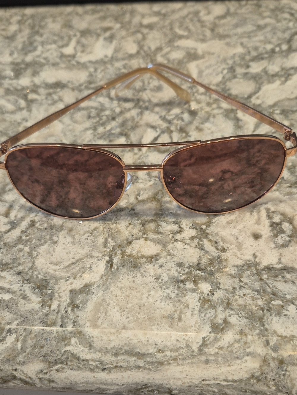 Prelude Rose Gold Frame Sunglasses Polarized SR0823